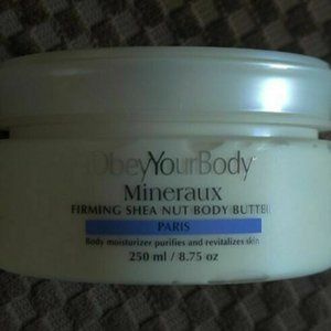 Obey Your Body Firming Shea Nut Body Butter-PARIS-8.75 fl oz \ 250 ml-New-Sealed